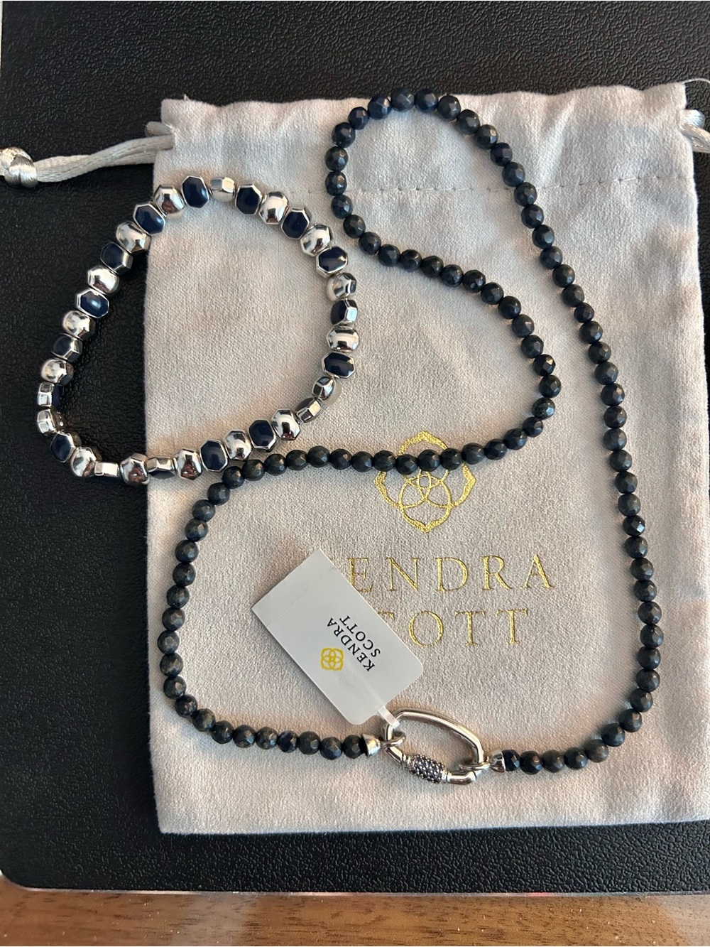 Kendra Scott Emery Beaded Strand Necklace & Daphne Enamel Stretch Bracelet